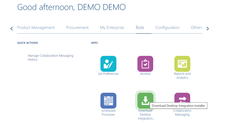 How to enable ADFDI in Oracle Fusion image